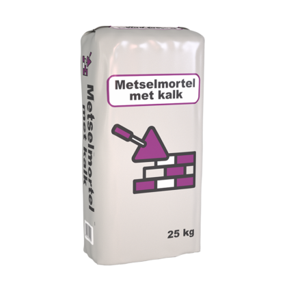 Metselmortel met kalk 25 kg